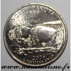 ETATS UNIS - KM 385 - 1/4 DOLLAR 2006 D - Denver - NORTH DAKOTA