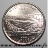 VEREINIGTE STAATEN - KM 374 - 1/4 DOLLAR 2001 D - Denver - WEST VIRGINIA