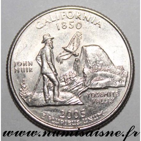 UNITED STATES - KM 370 - 1/4 DOLLAR 2005 D - Denver - CALIFORNIA