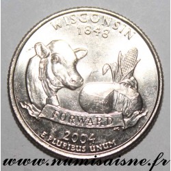 VEREINIGTE STAATEN - KM 359 - 1/4 DOLLAR 2004 D - Denver - WISCONSIN