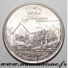 ETATS UNIS - KM 358 - 1/4 DOLLAR 2004 D - Denver - IOWA