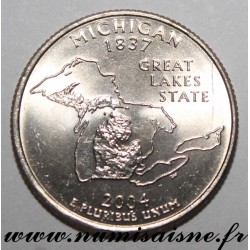 UNITED STATES - KM 355 - 1/4 DOLLAR 2004 P - Philadelphia - MICHIGAN