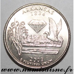 ETATS UNIS - KM 347 - 1/4 DOLLAR 2003 P - Philadelphie - ARKANSAS