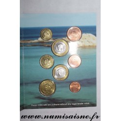 BALEARIC ISLANDS - PROTOTYPE EURO COIN SET - TRIAL / PATTERN - 8 COINS - 2004