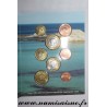 BALEARIC ISLANDS - PROTOTYPE EURO COIN SET - TRIAL / PATTERN - 8 COINS - 2004