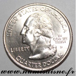 ETATS UNIS - KM 335 - 1/4 DOLLAR 2002 D - Denver - MISSISSIPPI