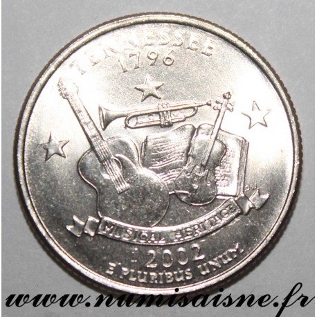 UNITED STATES - KM 331 - 1/4 DOLLAR 2002 D - Denver - TENNESSEE