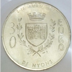 FRANCE - 26 - DRÔME - NYONS - EURO OF CITY - 30 EURO 1996 - THE ROMAN BRIDGE