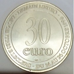 FRANCE - EURO TEMPORAIRE - 30 EURO 1996 - SUPERMARCHE LECLERC - DEESSE EUROPE