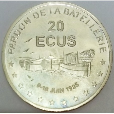 FRANCE - 78 - YVELINES - CONFLANS-SAINT-HONORINE - ECU CITIES - 20 ECUS 1995 - PENICHES GATHERING - MONTJOIE TOWER