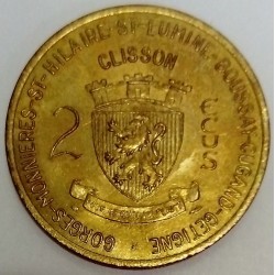 FRANCE - 44 - LOIRE-ATLANTIQUE - VALLEE DE CLISSON - ECU OF CITY - 2 ECUS 1995