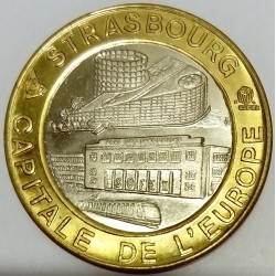 FRANCE - 67 - BAS-RHIN - STRASBOURG - ECU DES VILLES - 5 ECUS 1994 - 62ND EUROPEAN FAIR