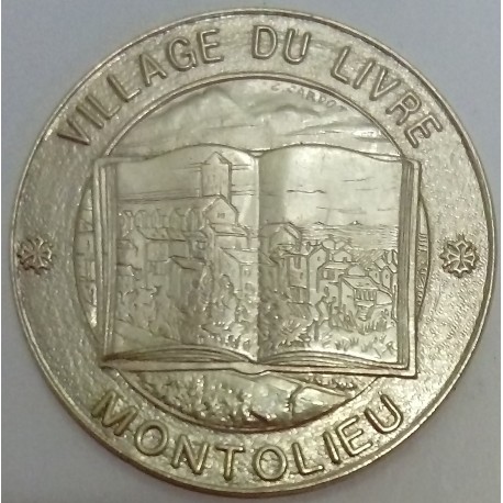 FRANCE - 11 - AUDE - MONTOLIEU - ECU DES VILLES - 25 ECUS 1994 - VILLAGE OF THE BOOK