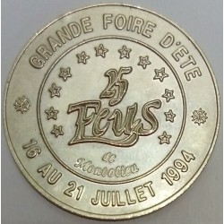 FRANCE - 11 - AUDE - MONTOLIEU - ECU DES VILLES - 25 ECUS 1994 - VILLAGE OF THE BOOK