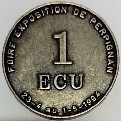 FRANCE - 66 - PYRENEES-ORIENTALES - PERPIGNAN - ECU DES VILLES -1 ECU 1994 - EXHIBITION FAIR