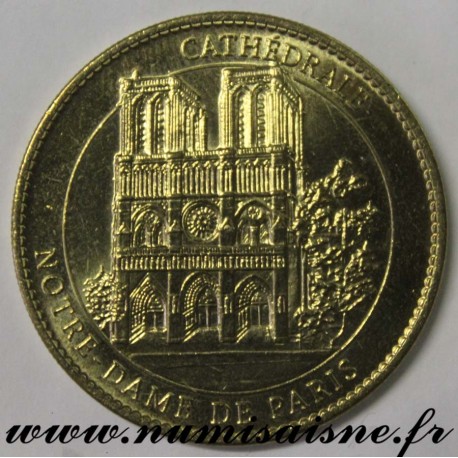 County 75 - NOTRE DAME OF PARIS - TOURIST TOKEN