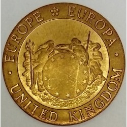 GREAT BRITAIN - TOKEN - 1/4 ECU 1992