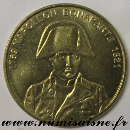 MÉDAILLE DES MUSÉES ET CHÂTEAUX DE FRANCE - 1769 NAPOLÉON BONAPARTE 1821