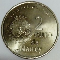 FRANCE - 54 - MEURTHE-ET-MOSELLE - NANCY - EURO OF CITY - 2 EURO 1997