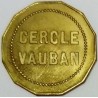 FRANCE - 21 - CÔTE D'OR - DIJON - 20 (CENTIMES) - CASINO TOKEN - CERCLE VAUBAN