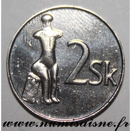 SLOVAQUIE - KM 13 - 2 KORUNA 2004