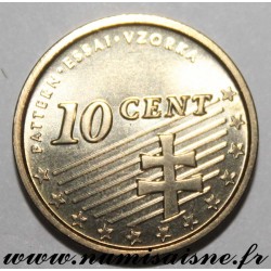 SLOVAKIA - 10 CENT 2004 - TRIAL COIN