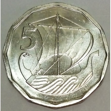 CYPRUS - KM 50.1 - 5 MILS 1981 - Galley