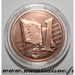 VATIKAN - 1 CENT 2011 - BENEDIKT XVI. - PROBEMÜNZE