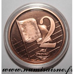 VATICAN - 2 CENT 2011 - BENEDICT XVI - TRIAL COIN