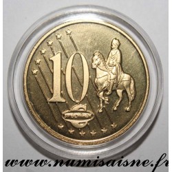 VATICAN - 10 CENT 2011 - BENEDICT XVI - TRIAL COIN