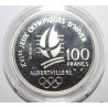 FRANCE - KM 984 - 100 FRANCS 1990 - TYPE ALBERVILLE 1992 - SLALOM