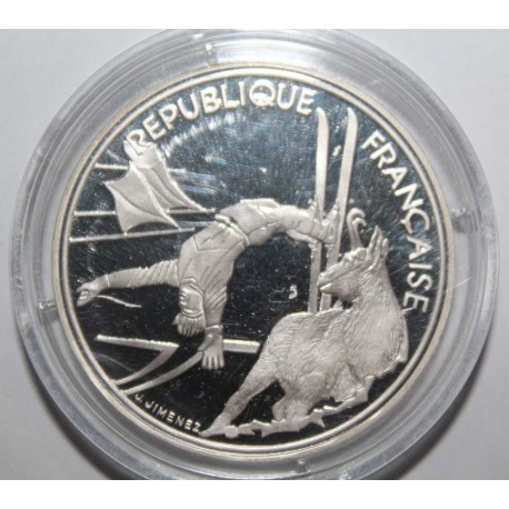 FRANCE - KM 983 - 100 FRANCS 1990 - TYPE ALBERVILLE 1992 - ACROBATIC SKIING