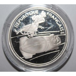 FRANCE - KM 981 - 100 FRANCS 1990 - TYPE ALBERVILLE 1992 - BOBSLEIGH - SLEDGE