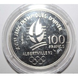 FRANCE - KM 971 - 100 FRANCS 1989 - TYPE ALBERVILLE 1992 - ALPINE SKIING