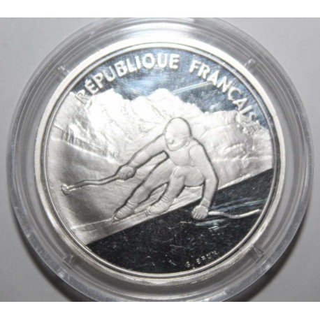 FRANCE - KM 971 - 100 FRANCS 1989 - TYPE ALBERVILLE 1992 - ALPINE SKIING