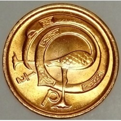 IRELAND - KM 19 - 1/2 PENNY 1982 - Greater flamingo