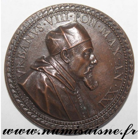 MEDAL - VATICAN - 1644 - POPE URBAN VIII - 1623 - 1644