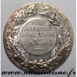 FRANCE - MEDAL - ACADEMY OF MACON - HOTEL SENECE - CELEBRATION OF VICTORY AND PEACE - 09/14/1919