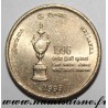 SRI LANKA - KM 161 - 5 RUPEES 1999 - Cricket