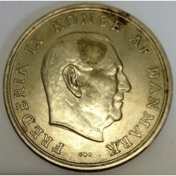 DANEMARK - KM 853.1 - 5 KRONER 1960 - FREDERIK IX