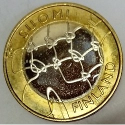 FINLAND - KM 177 - 5 EURO 2011 - ALAND PROVINCE - REINDEER - FISH