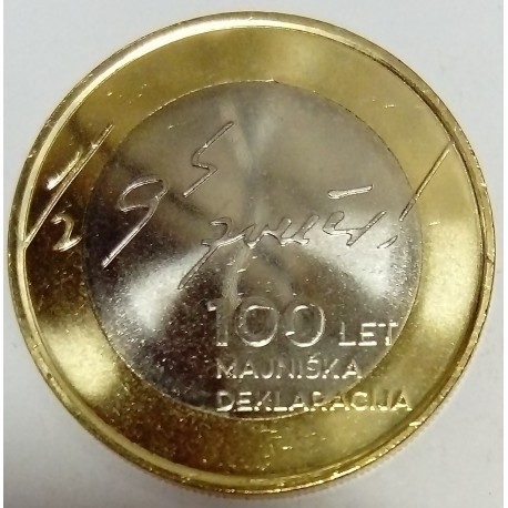 SLOVENIA - 3 EURO 2017 - 100 years of the May Declaration