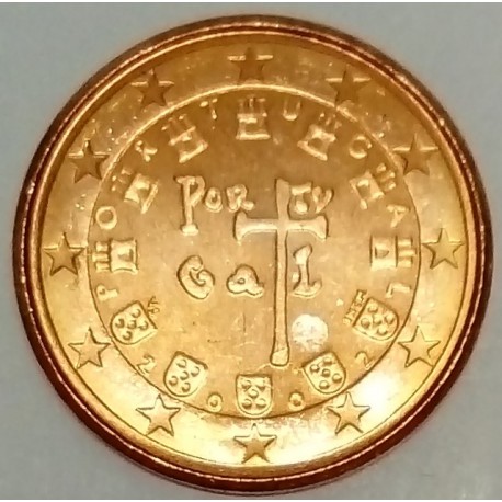 PORTUGAL - KM 740 - 1 CENT 2002 - KREUZSIEGEL PORTUGAL - KM 740 - 1 CENT 2002 - KREUZSIEGEL