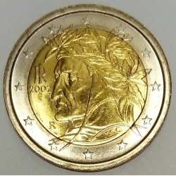 ITALIE -  KM 217 - 2 EURO 2002 - DANTE ALIGHIERI