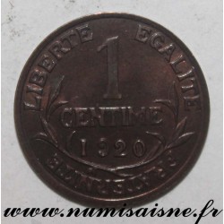 FRANCE - KM 840 - 1 CENTIME 1920 - TYPE DUPUIS