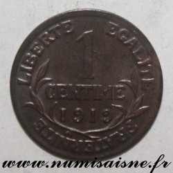 GADOURY 90 - 1 CENTIME 1919 - TYPE DUPUIS - KM 840