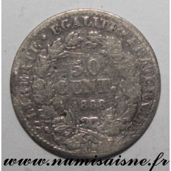 GADOURY 419a - 50 CENTIMES 1886 A - Paris - TYPE CÉRÈS - KM 834