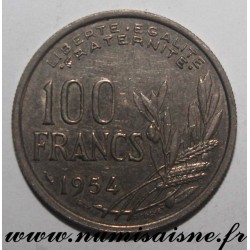 FRANKREICH - KM 919 - 100 FRANCS 1954 - TYP COCHET