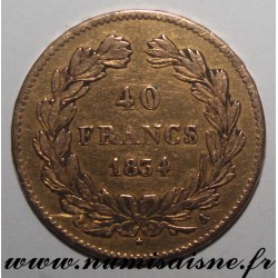 FRANCE - KM 747 - 40 FRANCS 1834 A - Paris - LOUIS PHILIPPE 1st