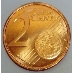 GERMANY - KM 208 - 2 EURO CENT 2002 D - CHENE BRANCH